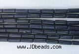 TBBS36 15 inches 4*13mm tube blue goldstone gemstone beads