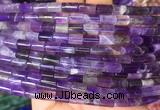 TBBS61 15 inches 5*7mm tube dogtooth amethyst gemstone beads wholesale