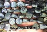 TWBS63 15 inches 16mm twist coin kambaba jasper beads wholesale