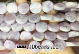 TWBS65 15 inches 16mm twist coin lepidolite beads wholesale